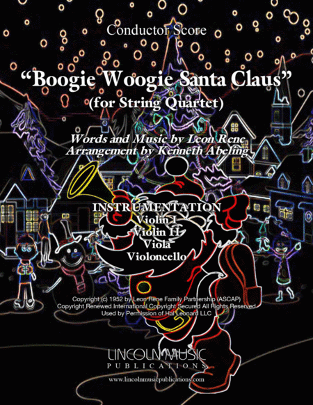 Boogie Woogie Santa Claus (arr. Kenneth Abeling)