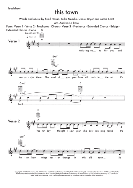 This Town (arr. Andrea La Rose)