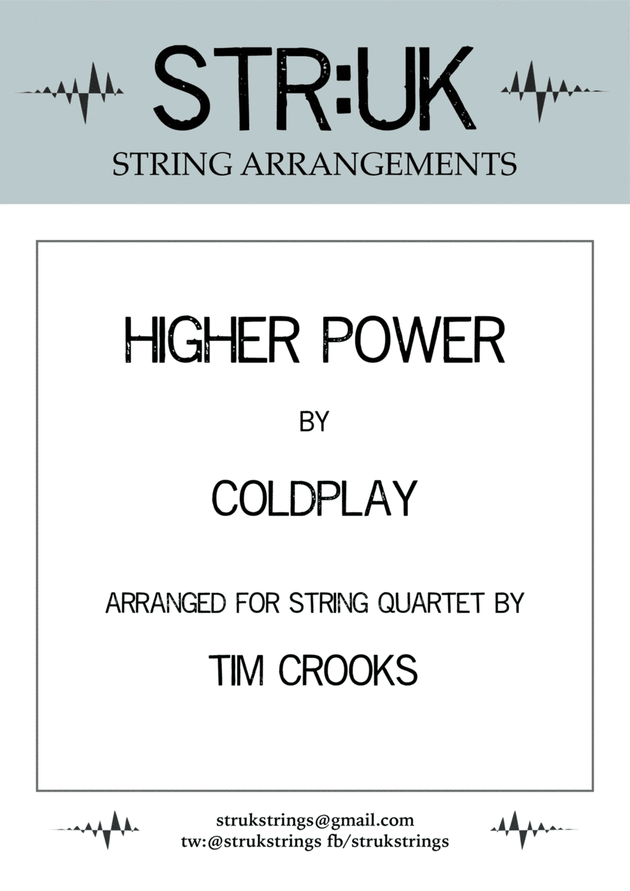 Higher Power (arr. Tim Crooks)