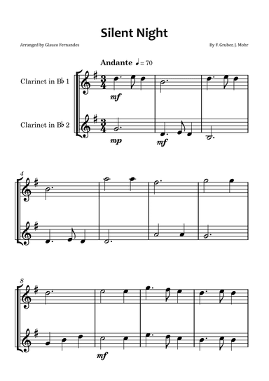 Silent Night (arr. Glauco Fernandes)