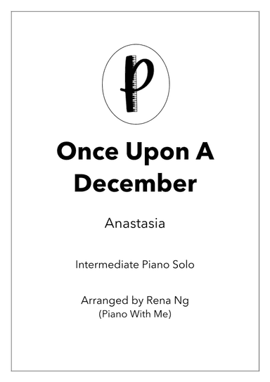 Once Upon A December (arr. Rena Ng)