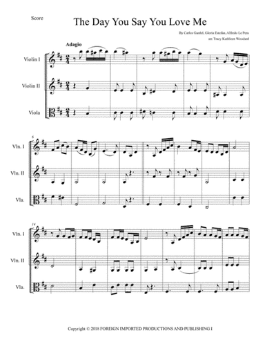 The Day You Say You Love Me (arr. Tracy Kathleen Woodard)
