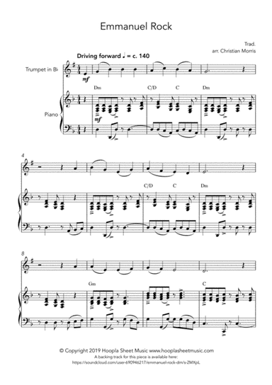 Emmanuel Rock (O Come, O Come Emmanuel) (arr. Hoopla Sheet Music)