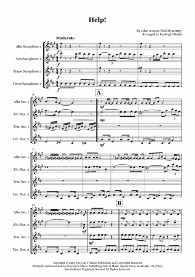 Help! (arr. Kayleigh Huelin)
