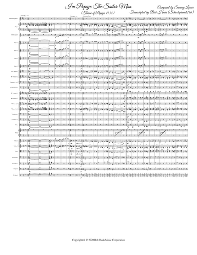 I'm Popeye The Sailor Man (arr. Bob Hada (Schoolspianist246))