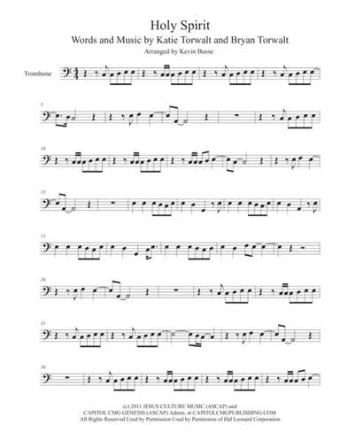 Holy Spirit (arr. Kevin Busse)