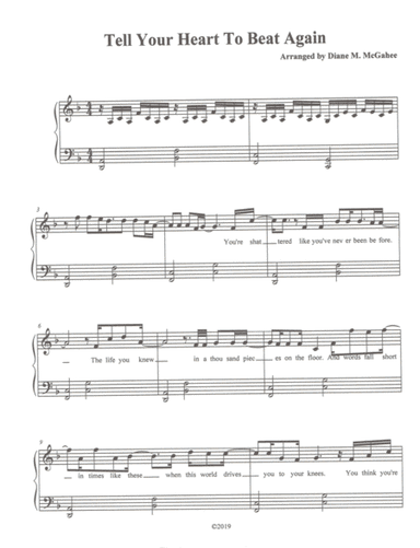 Tell Your Heart To Beat Again (arr. Diane M. McGahee)
