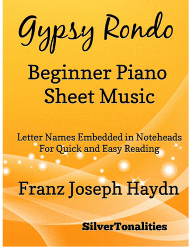 Gypsy Rondo Beginner Piano Sheet Music (arr. SilverTonalities)