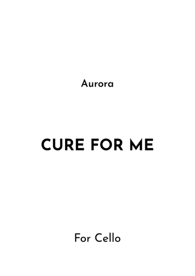 Cure For Me (arr. Jireh J.)