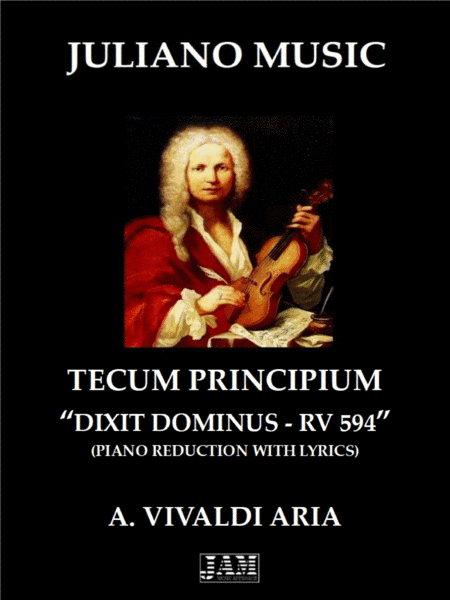 TECUM PRINCIPIUM (PIANO REDUCTION WITH LYRICS) - A. VIVALDI (arr. Juliano Music)