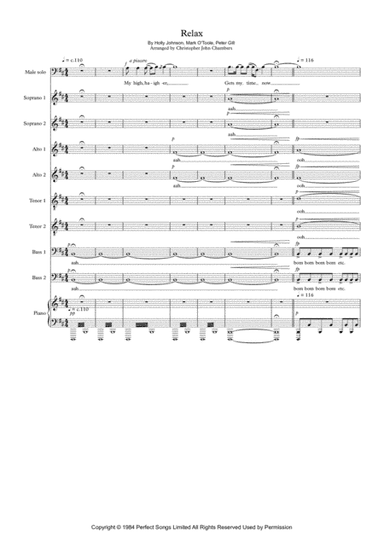 Relax (arr. Christopher John Chambers)