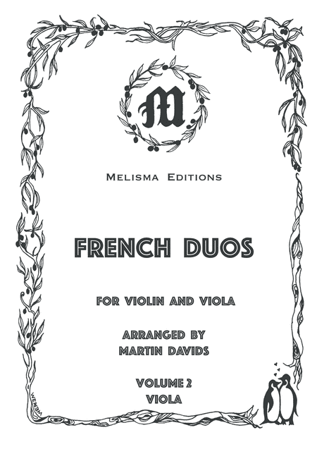 French Duos, Volume 2, viola part (arr. Martin Davids)