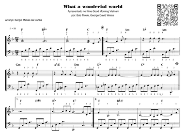 What A Wonderful World (arr. Sérgio Matias da Cunha)