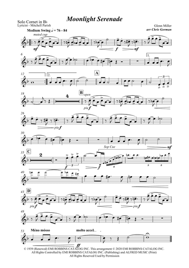 Moonlight Serenade (arr. Chris Gorman)