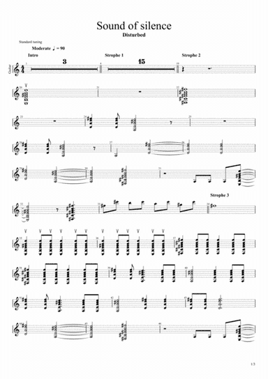 The Sound Of Silence (arr. Hugo Neves)