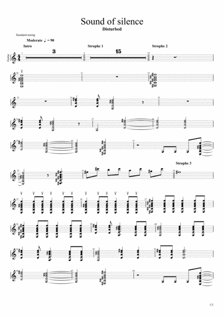 The Sound Of Silence (arr. Hugo Neves)