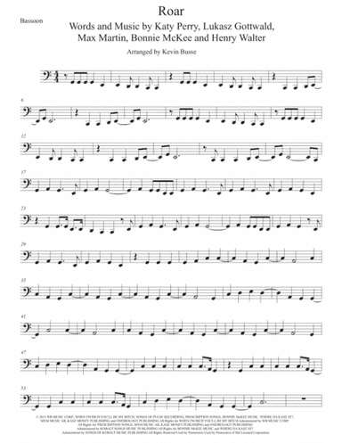 Roar (arr. Kevin Busse)