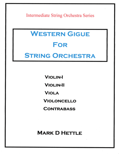 Western Gigue For String Orchestra