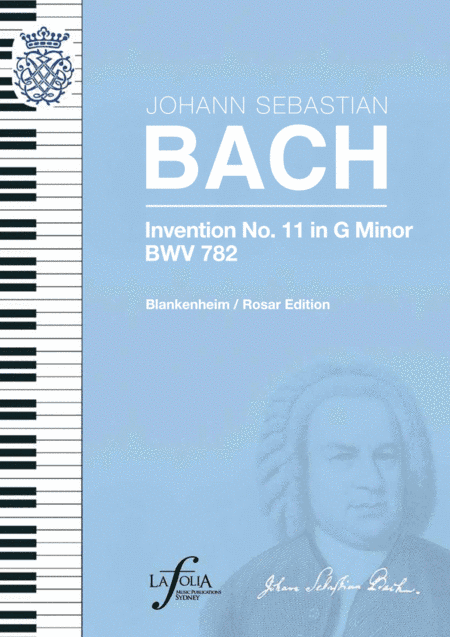Invention 11 in G minor BWV 782 Blankenheim / Rosar Edition (arr. Walter Blankenheim, Inge Rosar)