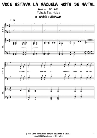 Você Estava Lá naquela Noite de Natal