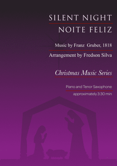 Silent Night for Piano and Tenor Saxophone (arr. Fredson Silva)