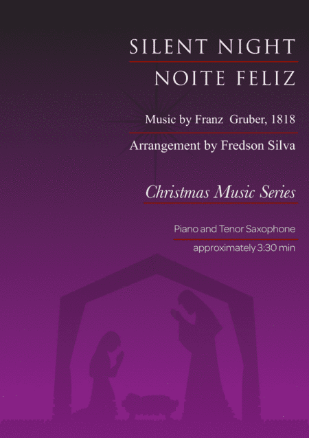 Silent Night for Piano and Tenor Saxophone (arr. Fredson Silva)