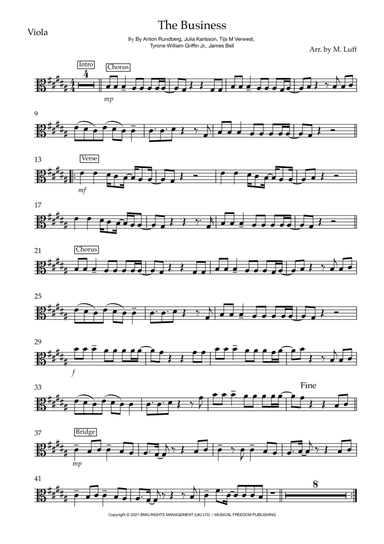 The Business (arr. Matt Luff)