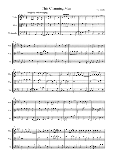 This Charming Man (arr. John Bass)