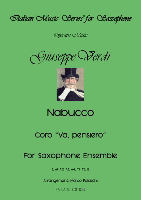 "va pensiero" chorus of the Hebrew slaves from Nabucco (arr. Marco Falaschi)