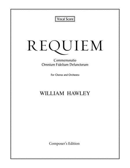 Requiem (Vocal Score)