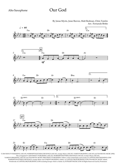 Our God (arr. Fernando Britto)