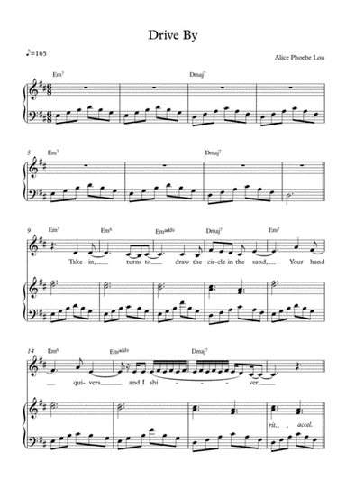 Drive By (arr. Mayan Baken)