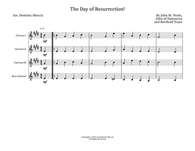 The Day of Resurrection! (arr. Dominic Meccia)