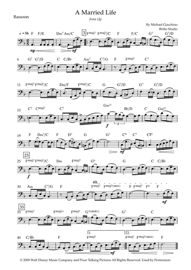 Married Life (arr. Fabio Britto)