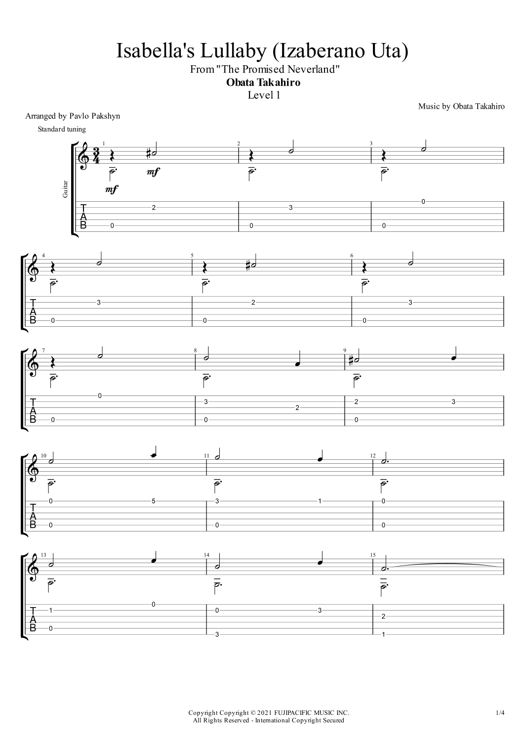 Izaberano Uta (arr. Pavlo Pakshyn)