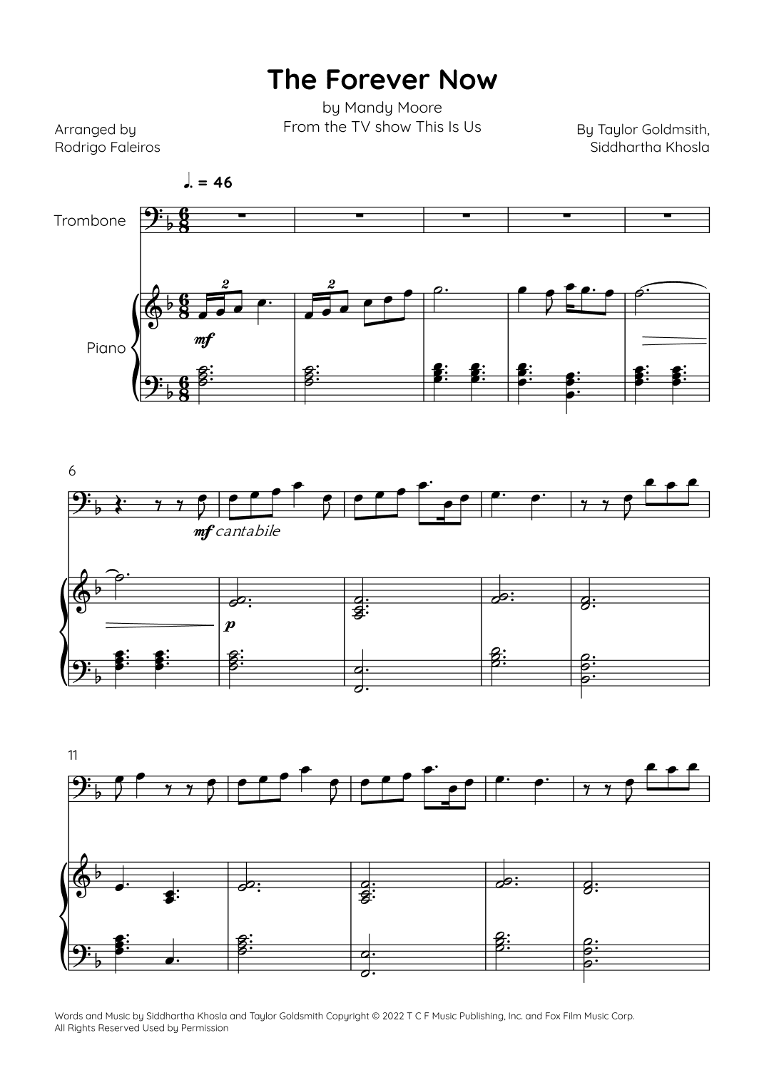 The Forever Now (arr. Rodrigo Faleiros)