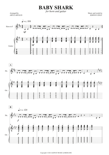 Baby Shark (arr. Art.o Artaud)