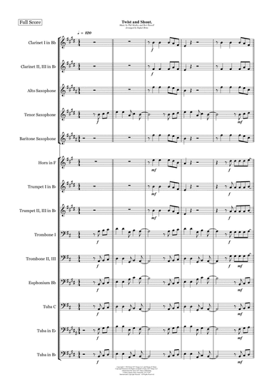 Twist And Shout (arr. Rafael Brito)