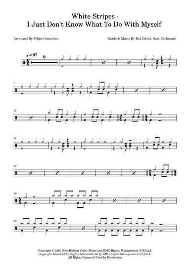 I Just Don't Know What To Do With Myself (arr. Felipe Gonçalves)