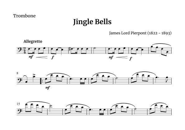 Jingle Bells (arr. Ivan Souza)