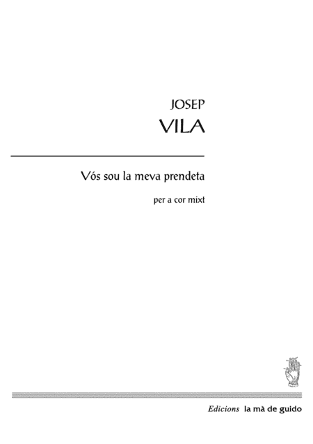 Vós sou la meva prendeta