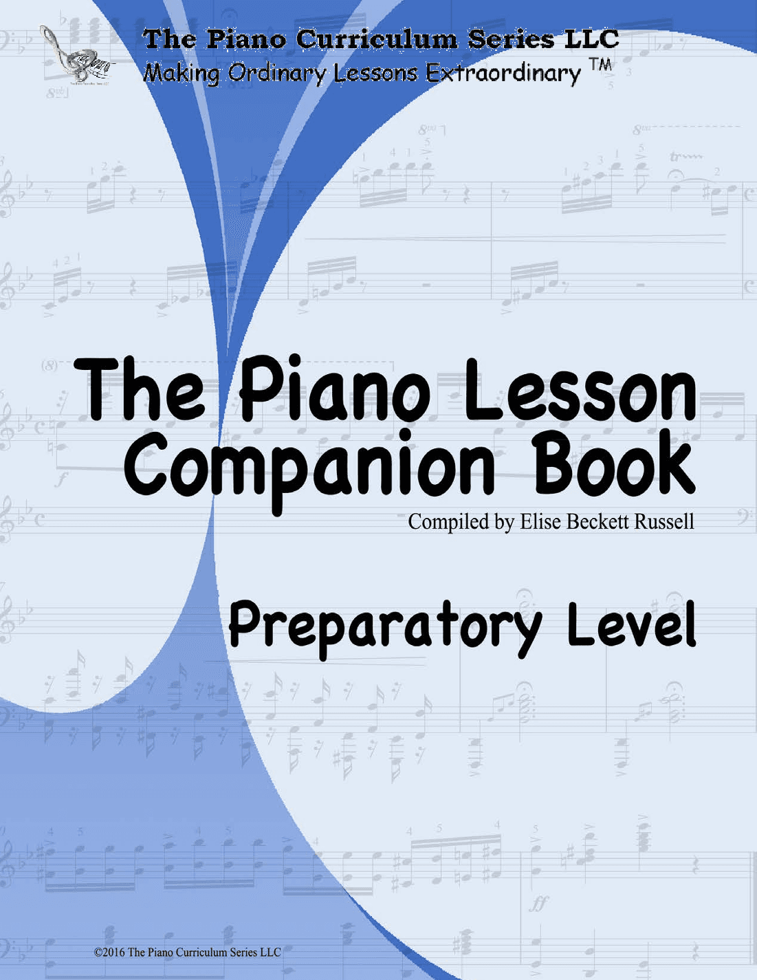 The Piano Lesson Companion Book-Preparatory Level
