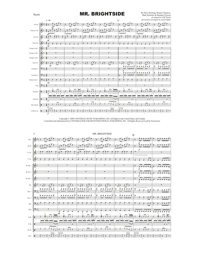 Mr. Brightside (arr. Clifton Taylor & Jason Baker)