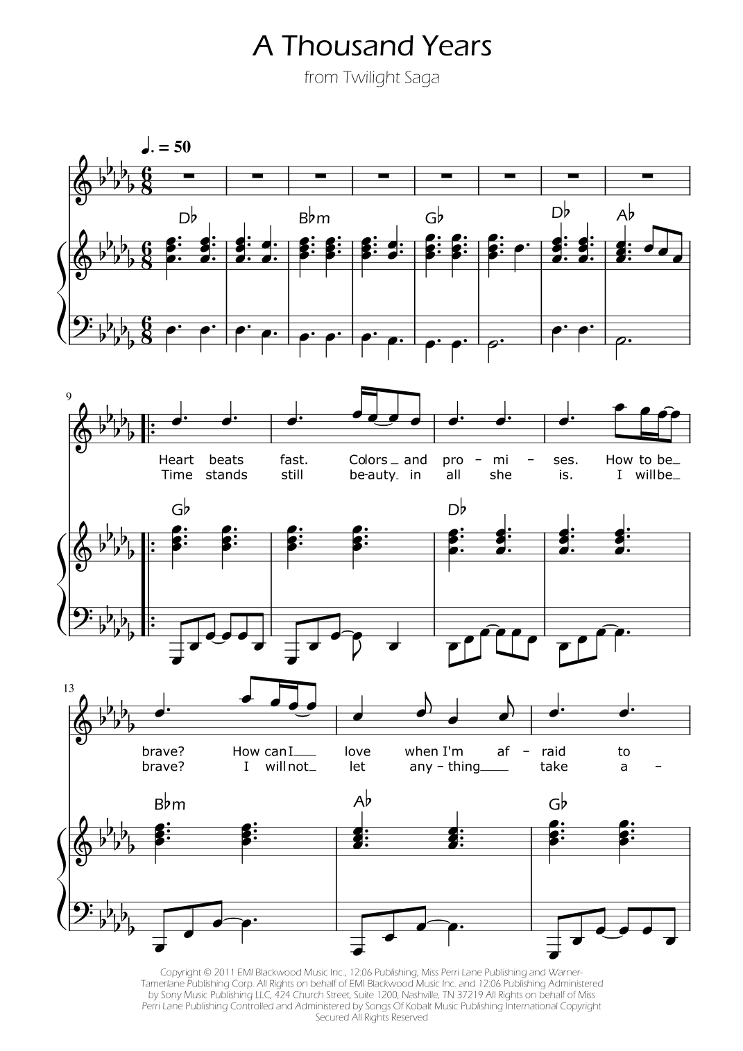 A Thousand Years (arr. Ygor Nunes)