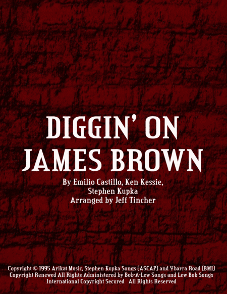 Diggin' On James Brown (arr. Jeff Tincher)