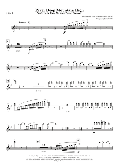 River Deep - Mountain High (arr. Lucas Waldin)