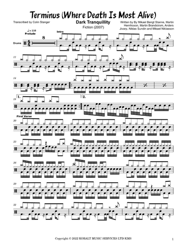 Terminus Where Death Is Most Alive (arr. Colin Stanger)