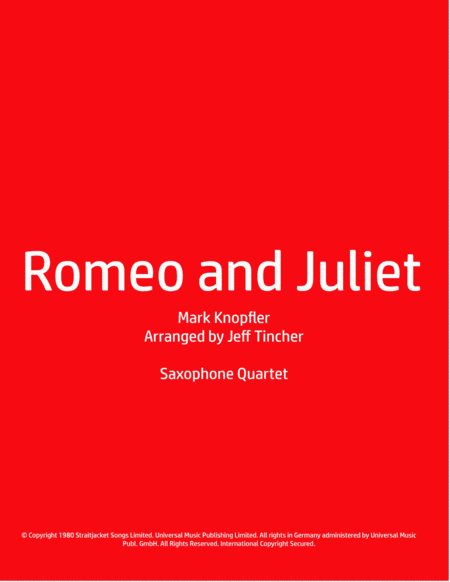 Romeo And Juliet (arr. Jeff Tincher)