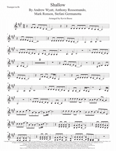 Shallow (arr. Kevin Busse)