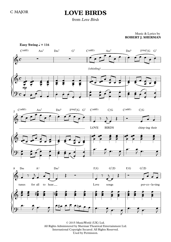 Love Birds  (C Major)
